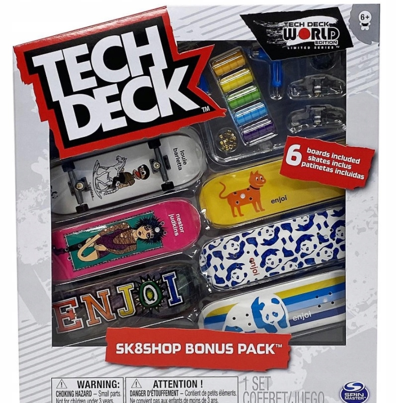 Tech Deck Deskorolki FingerBoard Zestaw Deluxe