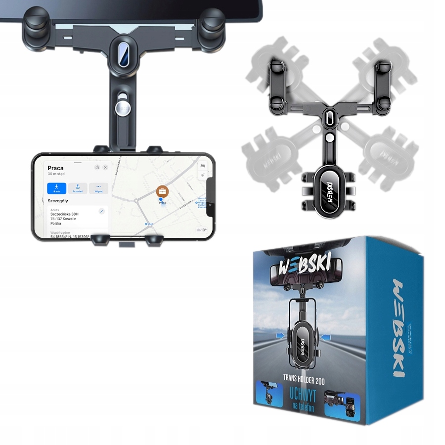 

Samochodowy Uchwyt do Telefonu Nawigacji Wiszący