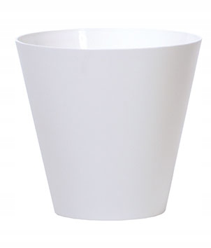 

Doniczka Tubus Gładka Biała DTUB200 ŚR.20CM