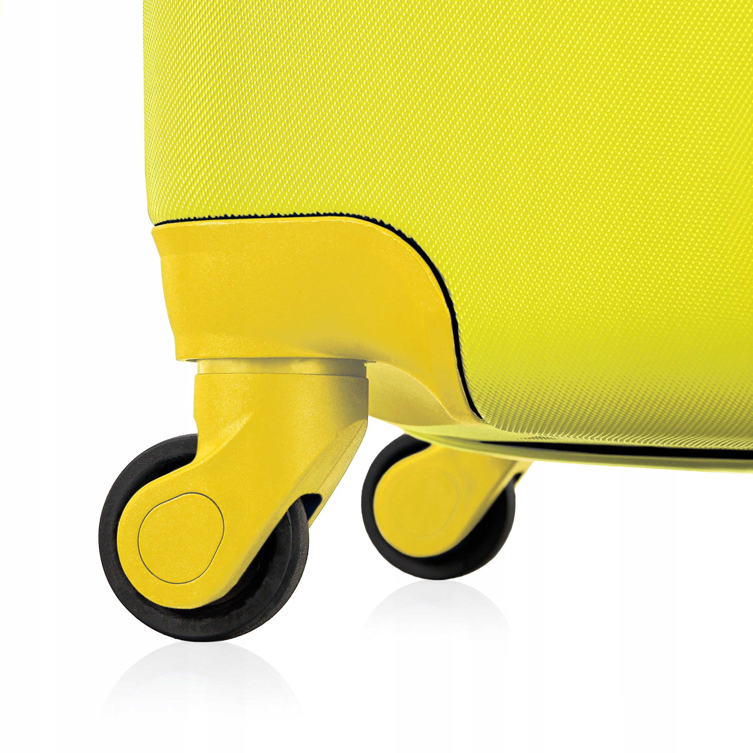 BETLEWSKI walizka turystyczna na 4 kółkach podróżna duży bagaż XXL ABS Kolor żółty