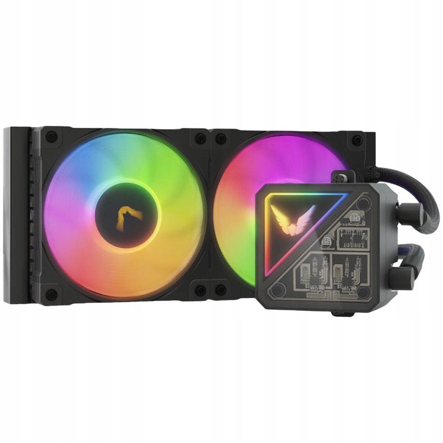 Valkyrie V240 Lite Argb vodní chlazení Aio Cpu Černá