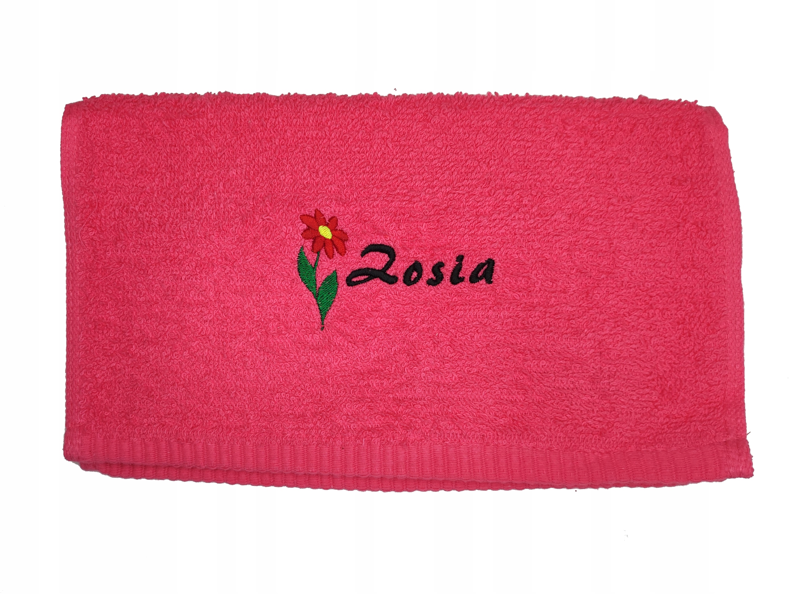 

Mały ręcznik do przedszkola z imieniem 30x50 haft