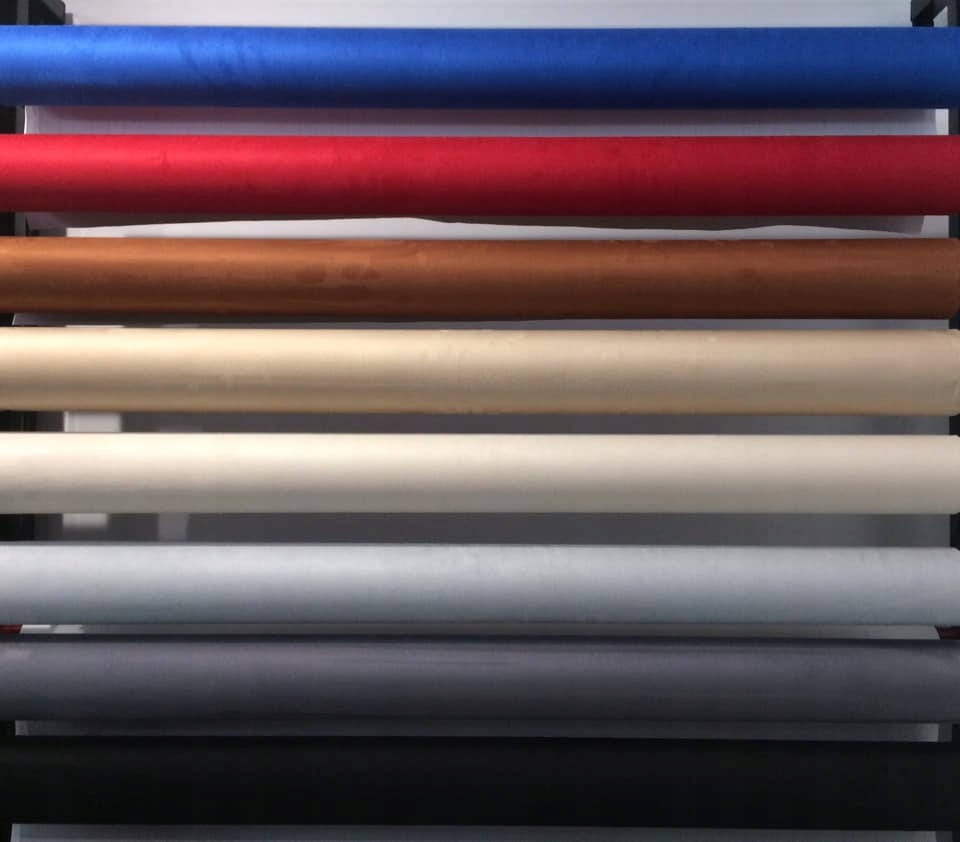 FOLIA ZAMSZ FLOK Brązowy RUDY Super Jakość 145X50 Szerokość produktu 144 cm