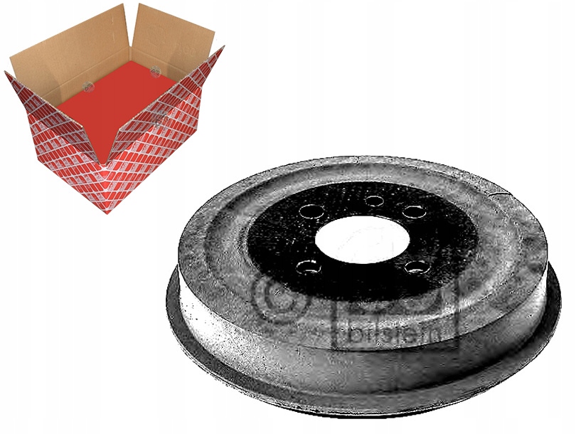 FEB04098/RS5 - Тормозные барабаны Febi BMW 3 E30 82-91