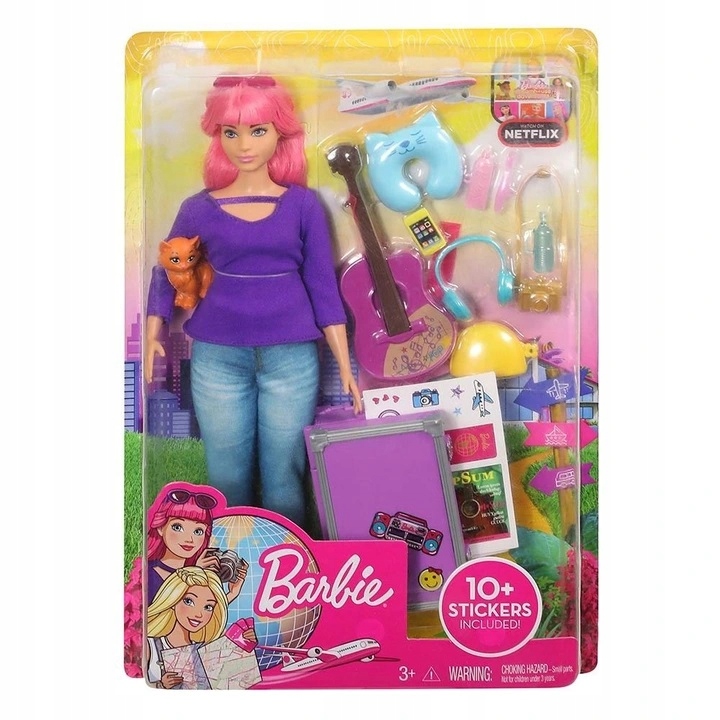 

Barbie Dreamhouse Adventures Lalka Daisy w podróży
