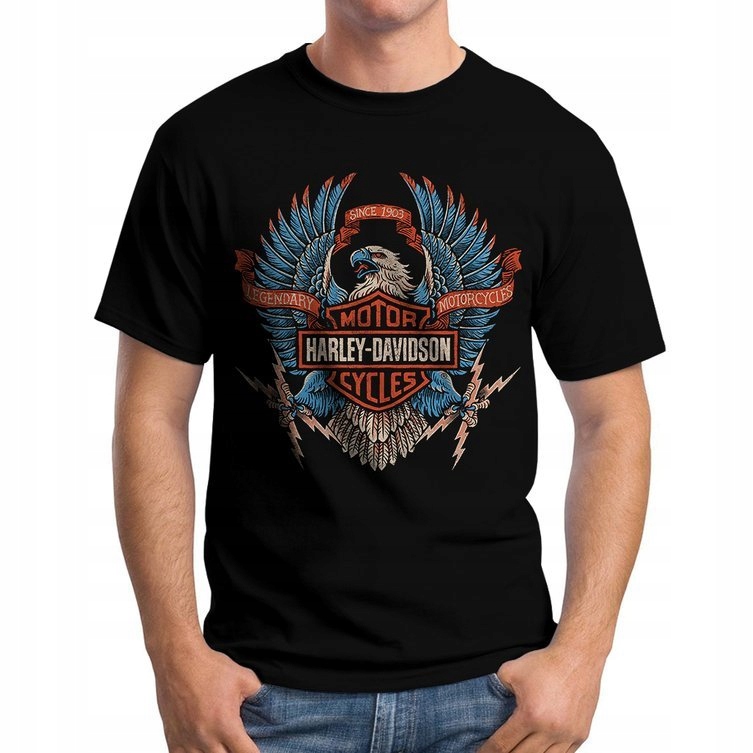 

Koszulka Motocyklowa Na Motor Harley Davidson XL
