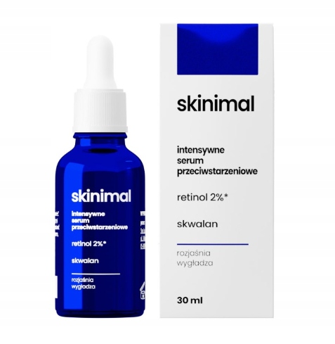 

Skinimal Serum Przeciwstarzeniowe Retinol 2% 30ml