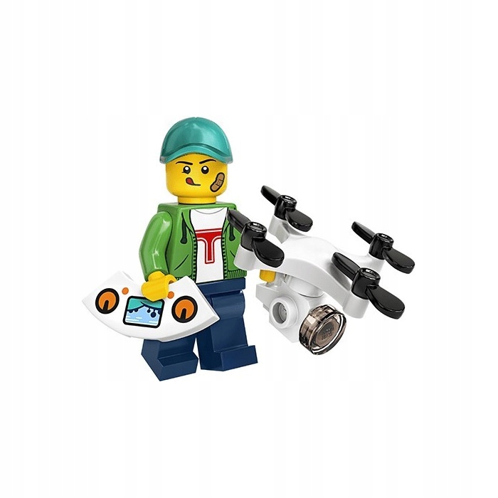 

Lego Minifigures Seria 20 Chłopak z dronem dron 16