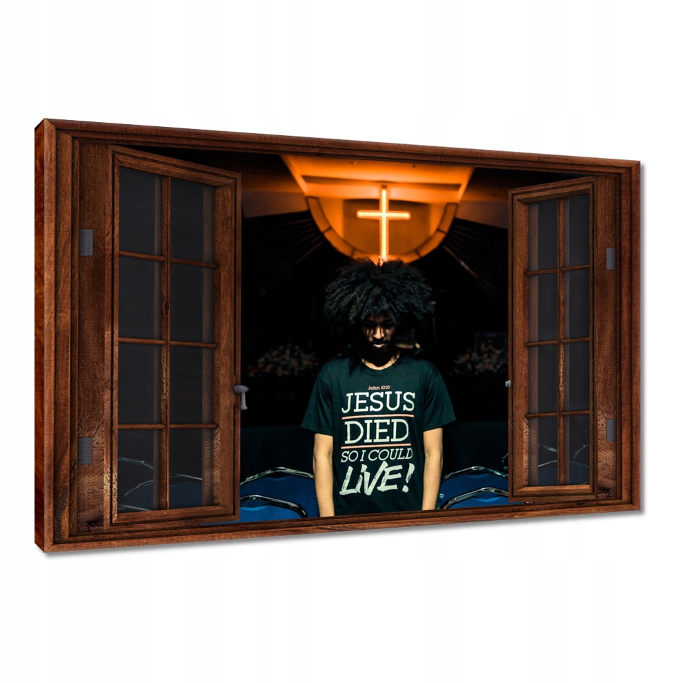 

Obrazy 120x80 Jesus Died I Could Live