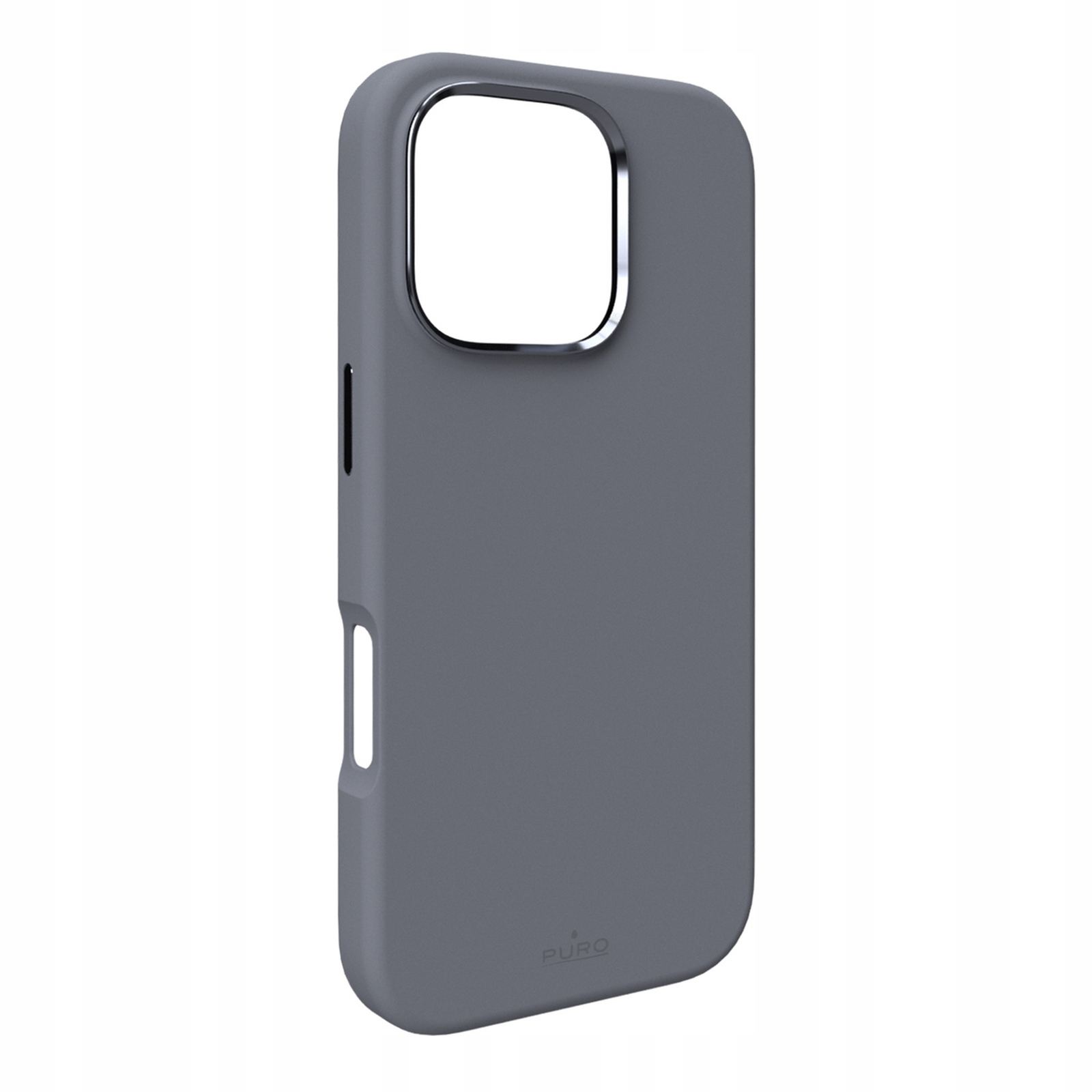 Silikónové Puzdro Pre Iphone 16 Pro Max Icon Mag Pro Magsafe Tmavosivé