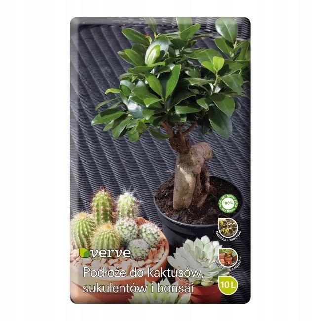 

Podłoże beztorfowe kaktus Sukulenty bonsai 10l