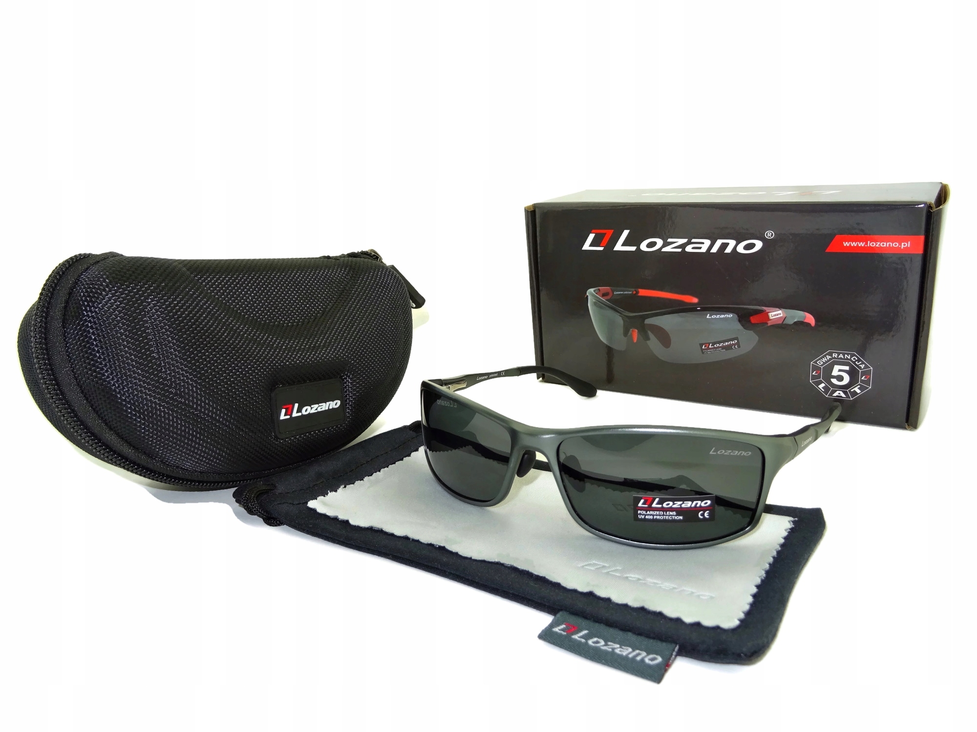 Profesionální sluneční brýle Lozano Polarizační UV400 Set