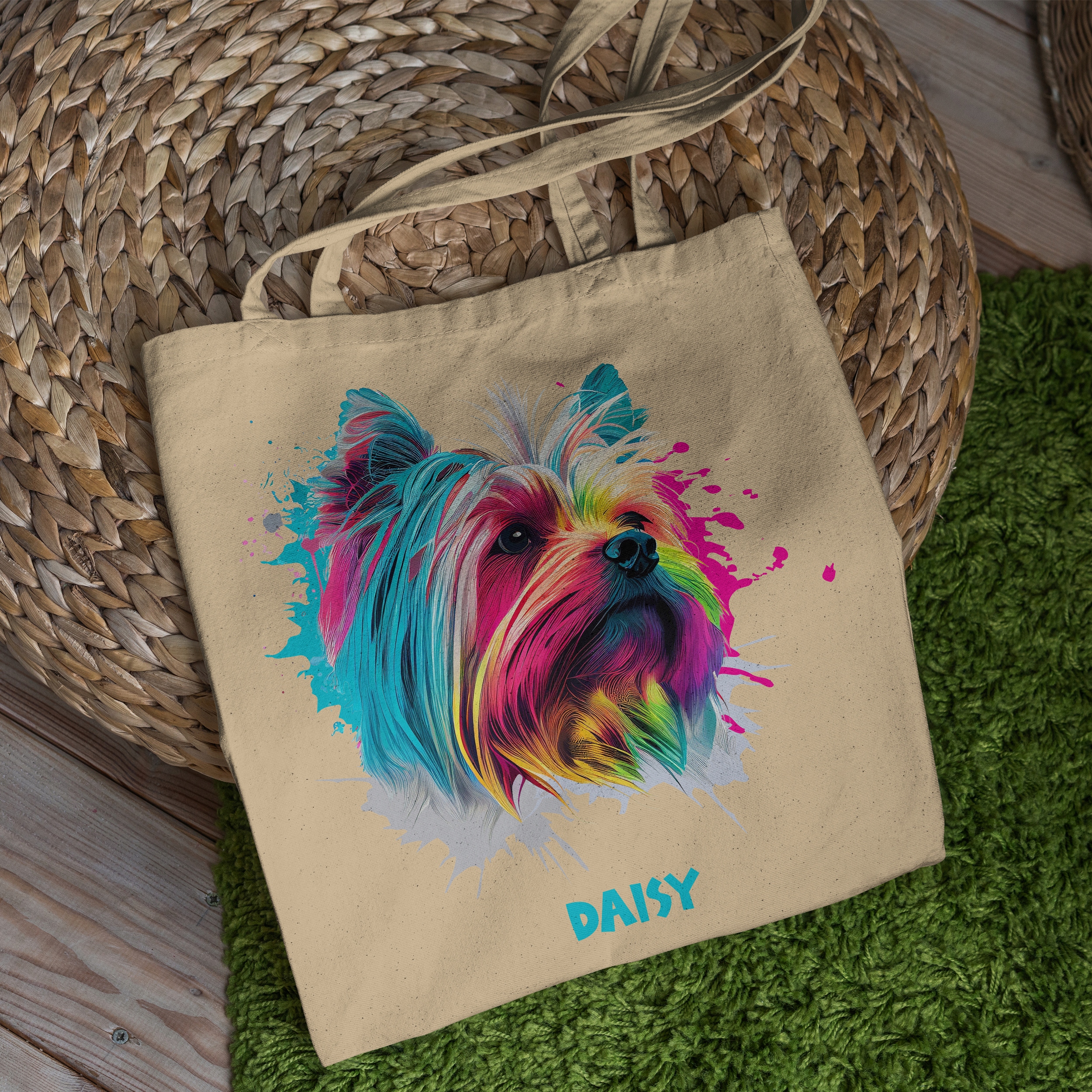 TORBA PIES YORK EFEKT 3D IMIE PREZENT MILOSNIK Rodzaj torba