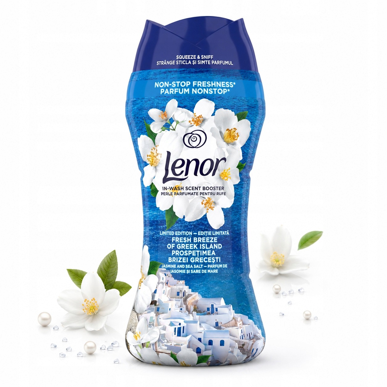 Lenor Fresh Breeze of Greek Island Parfümös Mosógyöngyök 195 g