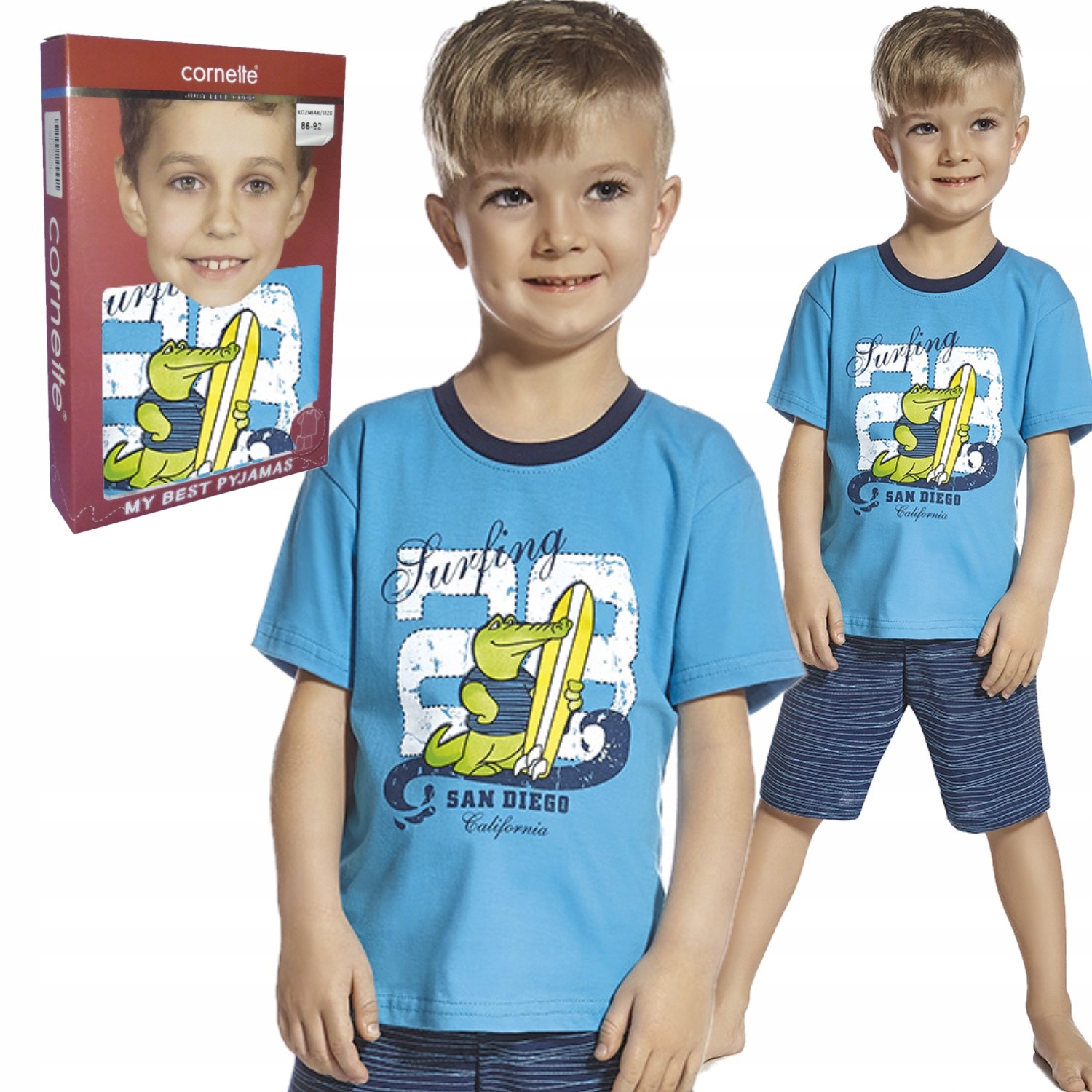 

Cornette piżama chłopięca 789/44 San Diego turk