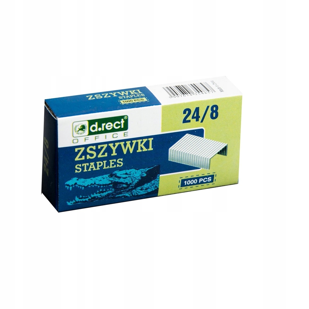 

Zszywki D.rect 24/8 a'1000 do 50 kartek