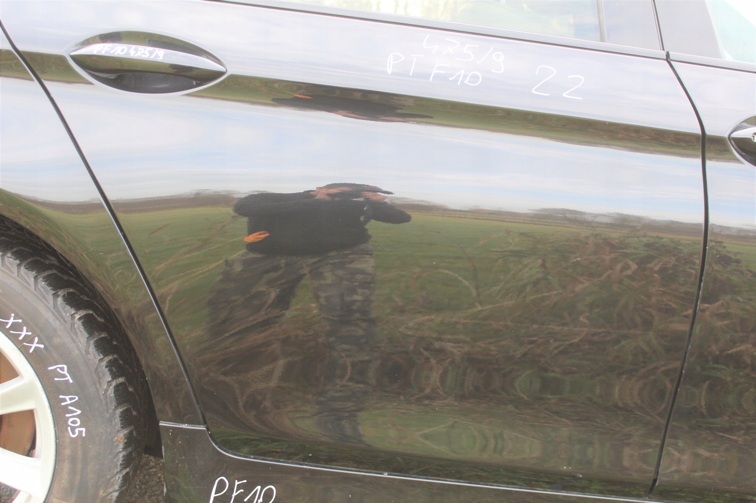 DRZWI TYŁ PRAWE BMW F10 F11 475 BLACK SAPPHIRE Producent części BMW OE