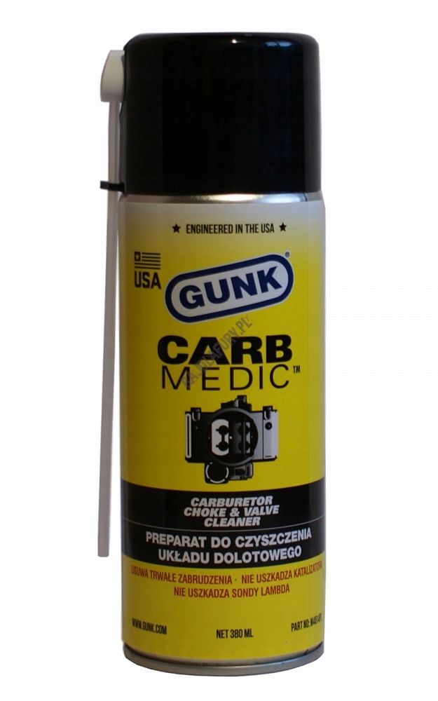 

Gunk Carb Medic Do Czyszczenia Gaźnika 380ML(USA)