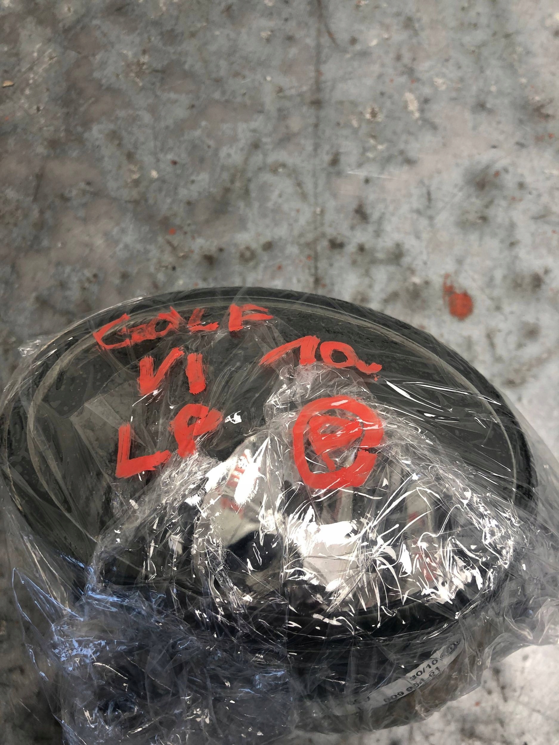 fog light left front VW GOLF VI 5K0941699