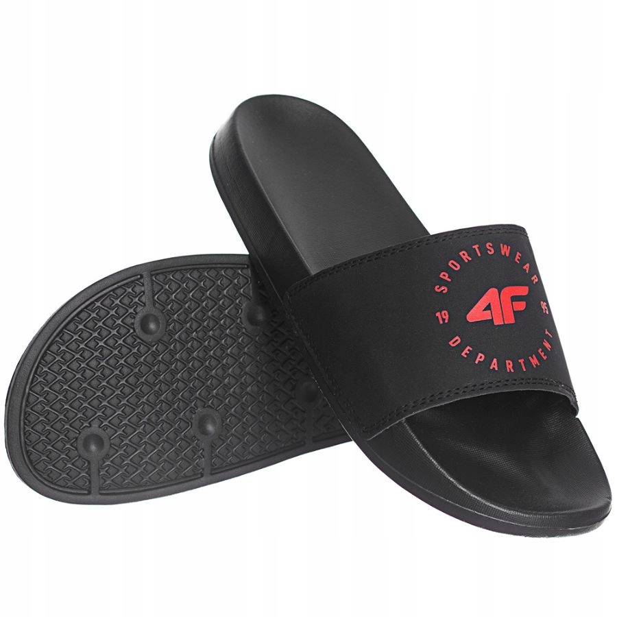 KLAPKI MĘSKIE 4F SPORTOWE GUMOWE BASENOWE NA LATO PO DOMU Rozmiar 40