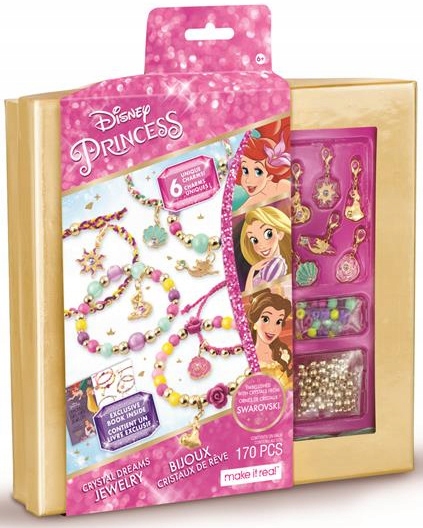 

Make It Real Zestaw Do Robienia Bransoletek Disney