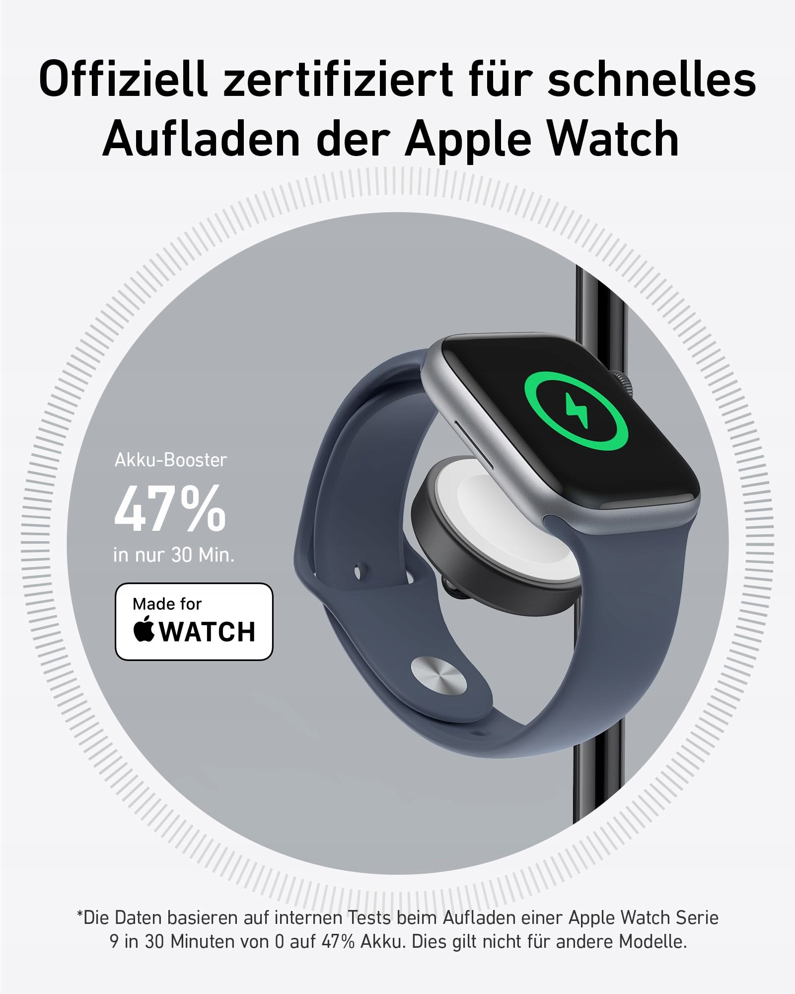 ANKER MagGo 3w1 Stacja Ładowania Bezprzewodowa iPhone AirPods Watch — miniatura 4