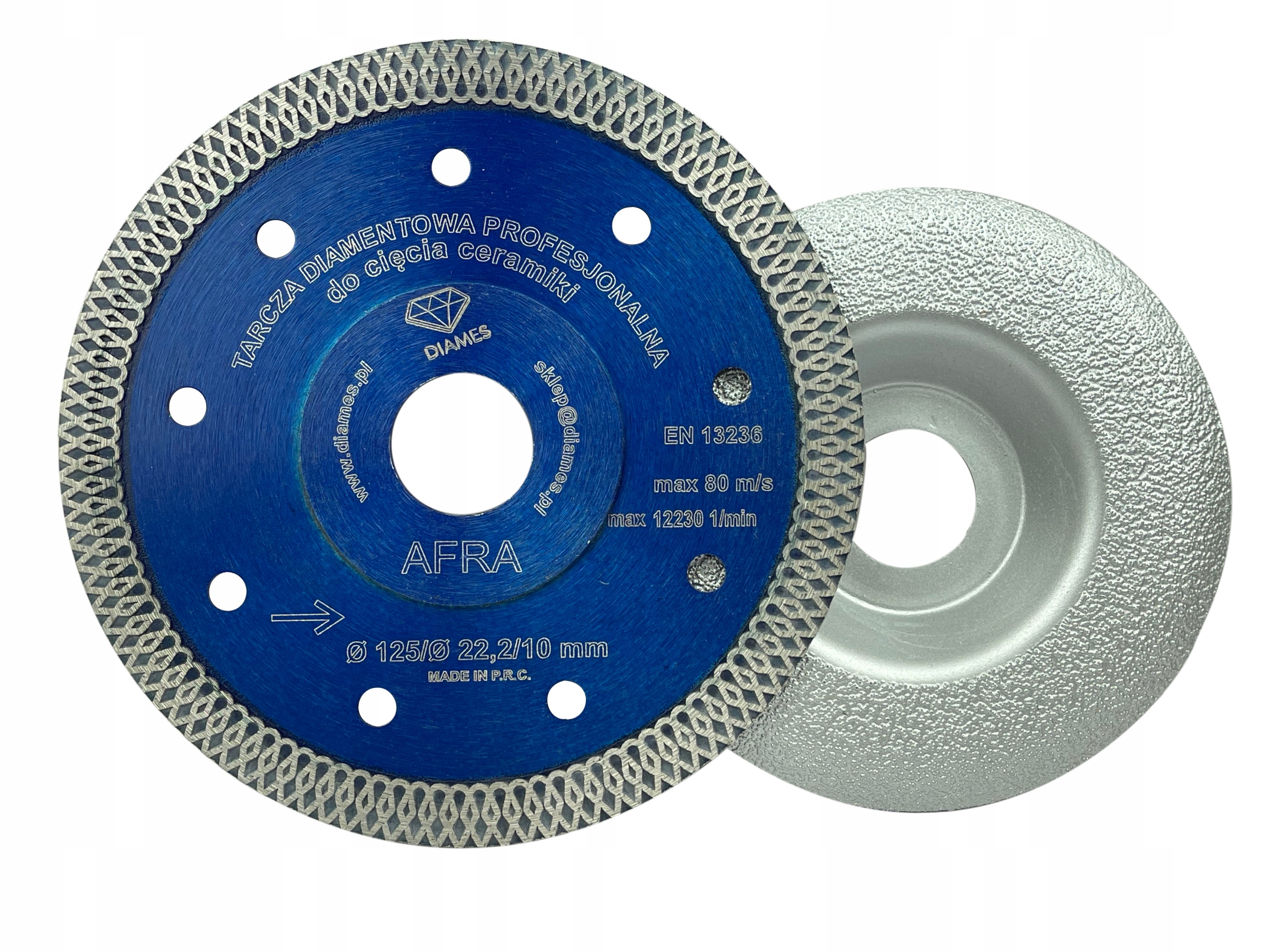 

Zdzier + Afra 125 Cięcie Szlifowanie Gres 45 St