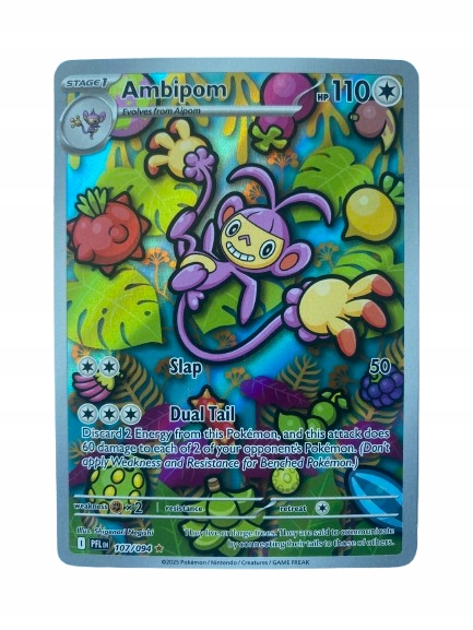 Karta Pokemon: Ambipom (PFL 107) / Phantasmal Flames