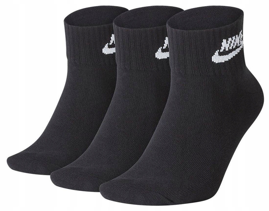 

Skarpety męskie Nike 3 pak skarpetki R. S 34-38
