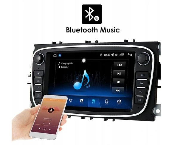 FORD MONDEO MK4 2007-14 RADIO ANDROID 6GB 128G SIM Marka inna