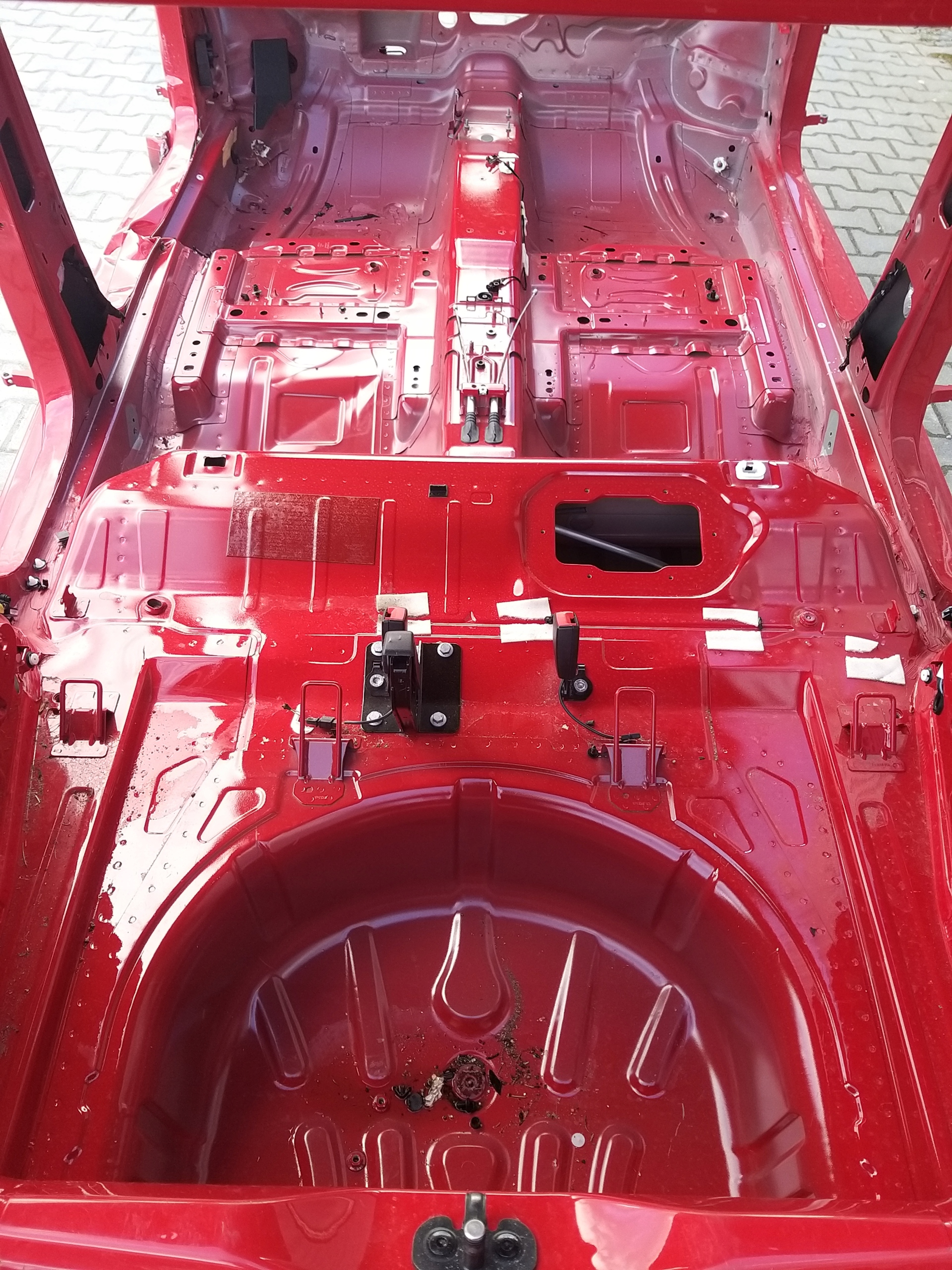 VW e-UP ELEKTRYK 21R LONGHERONE OSSATURA Coppa pavimento LY3D