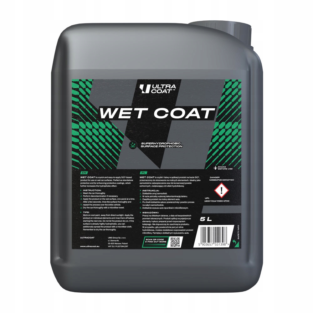 Ultracoat Wet Coat 5L – ochranný náter na použitie na mokrý lak
