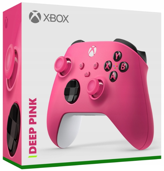 Kontroler bezprzewodowy Xbox Deep Pink Kompatybilne platformy PC Xbox Series Xbox One Xbox 360 Android