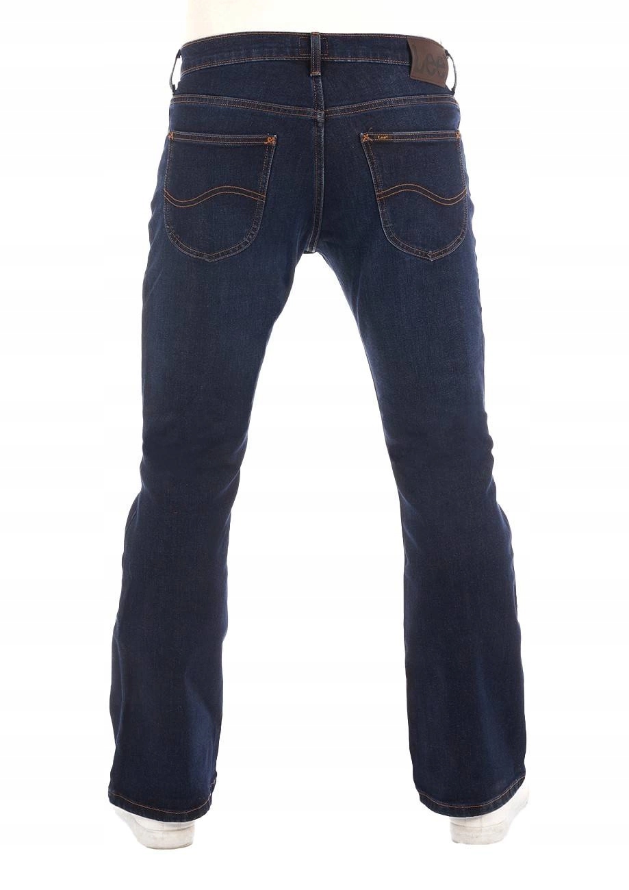 Pánské bootcut džíny Lee Denver Dark Blue Elko L716HDBU 38/36