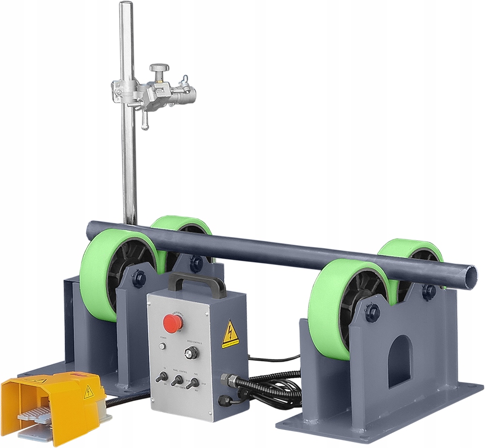 OBROTNIK ROLKOWY SPAWALNICZY POZYCJONER ROTATOR WSPORNIK STÓŁ 1200 METCOR