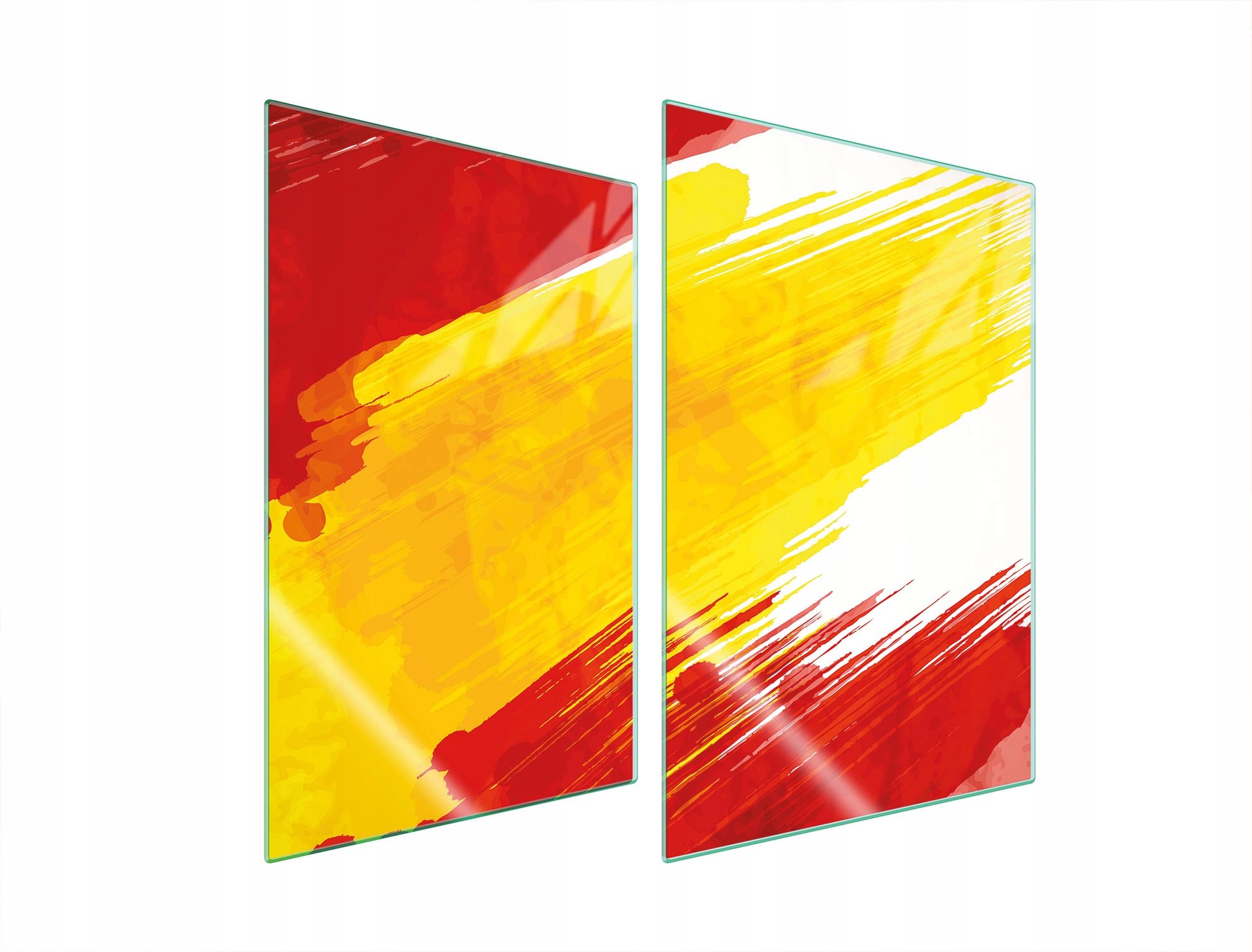 Skleněná Ochranná Deska Do Kuchyně 2x35x52 Barevné Tvrzené Sklo