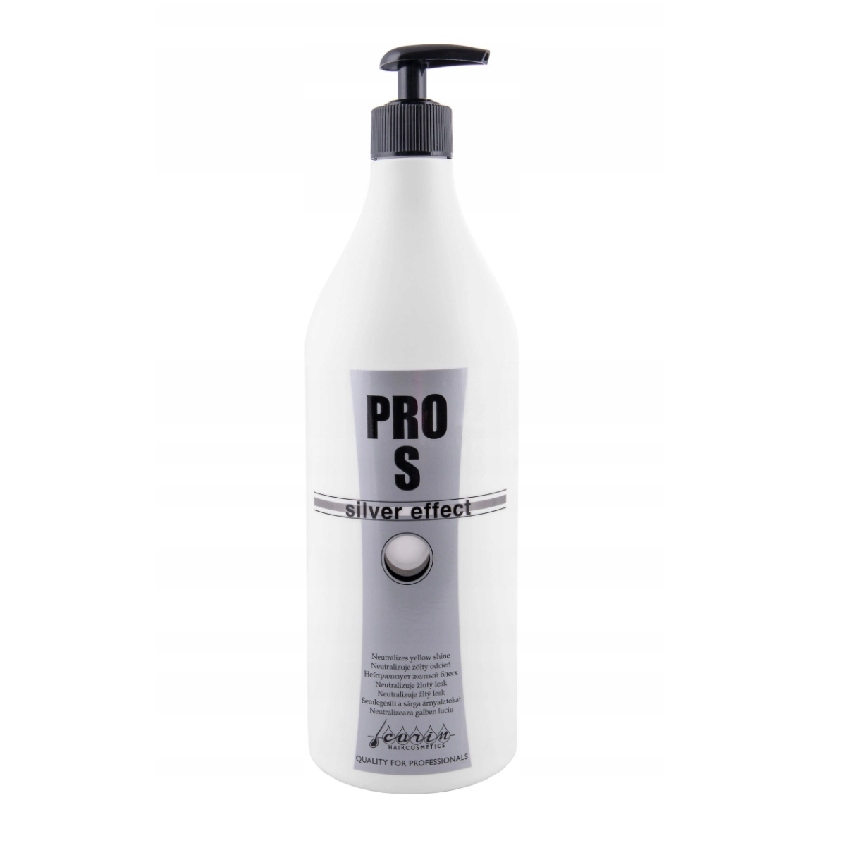 Carin Szampon do włosów blond i siwych Pro S Silver Effect 950ml