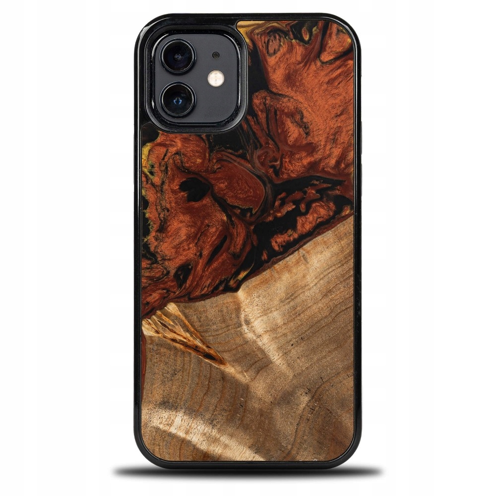 Pouzdro Bewood Unique pro iPhone 12/12 Pro 4 Živly Oheň