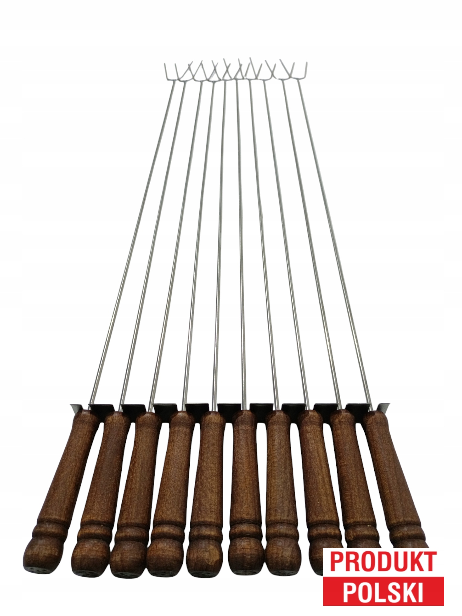 WIDEŁKI DO OGNISKA KIJE KIJKI OGNISKO 140 CM NIERDZEWNE 10 szt. + WIESZAK