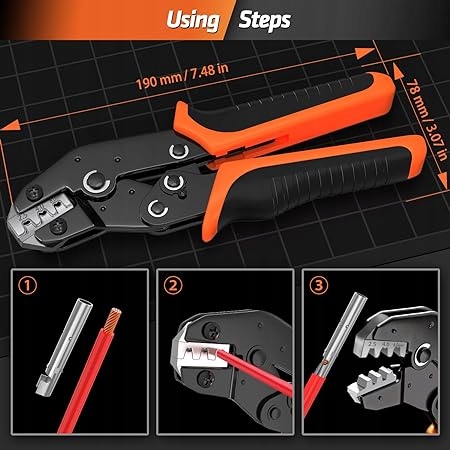 Zestaw Narzędzi do Zaciskania Złącza Słonecznego Rodzaj zaciskowe