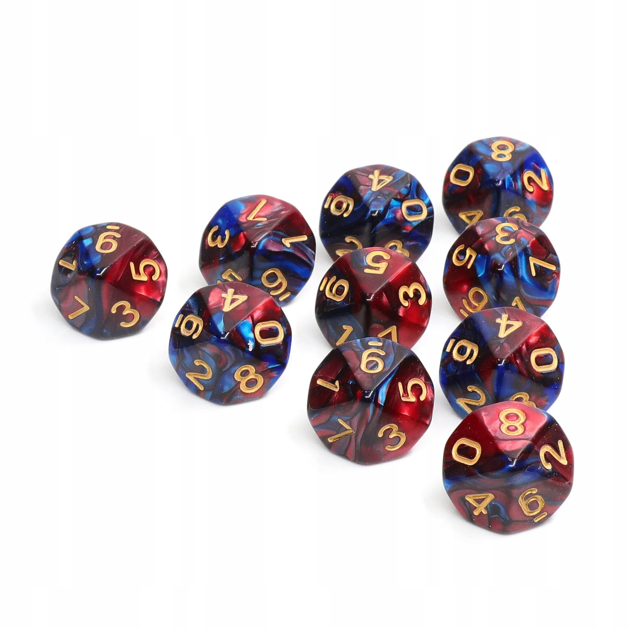 KOSTKA RPG CIENIOGRÓD KOŚĆ DZIESIĘCIOŚCIENNA K10 0-9 Producent RGFK