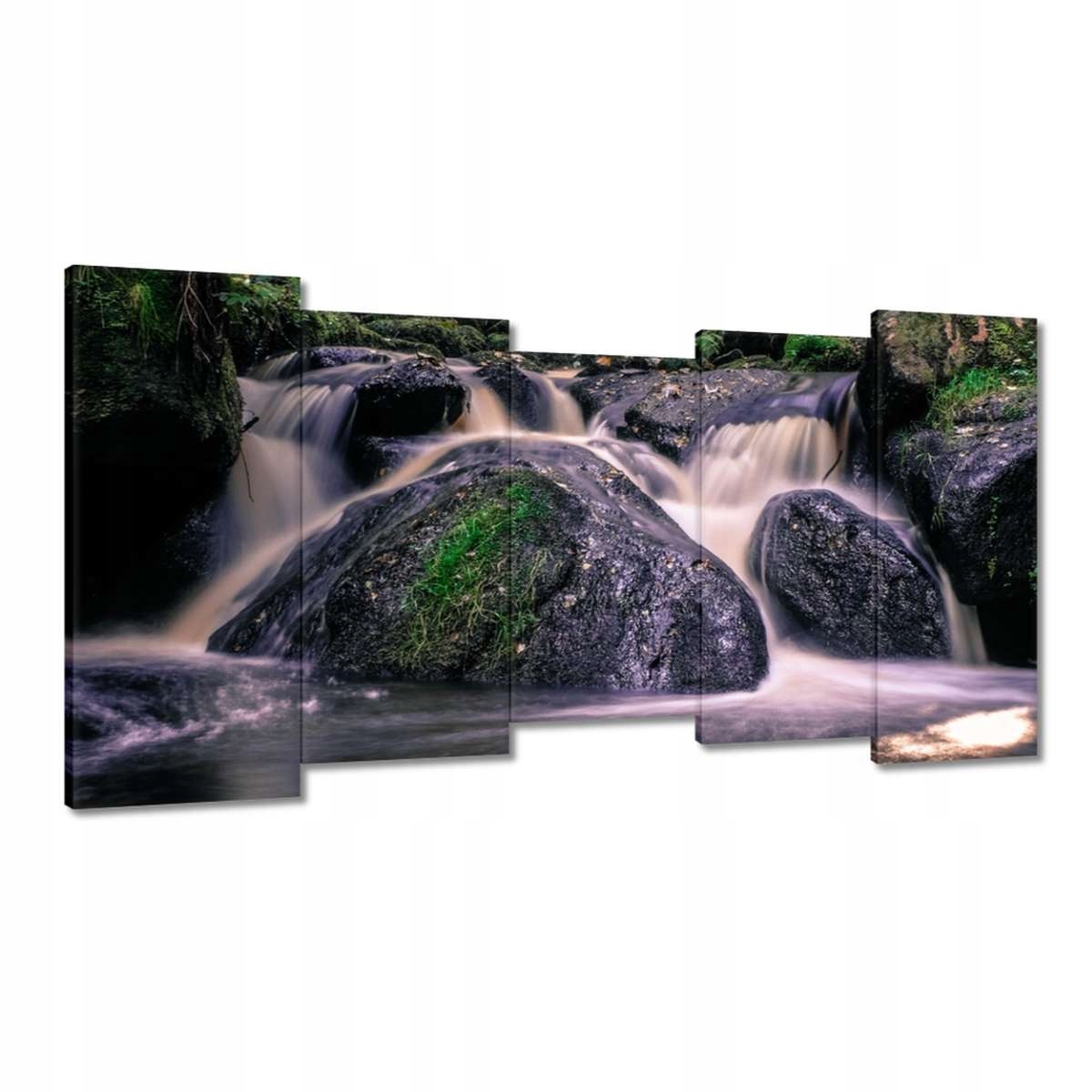 Obrazy 150x80 Tekoucí voda v potůčku