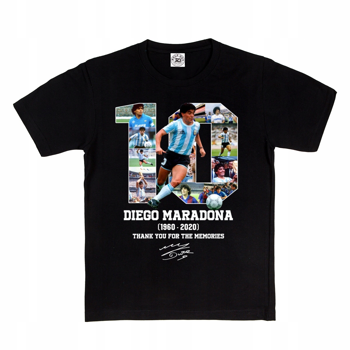 

Dziecięca Koszulka Z Nadrukiem Diego Maradona