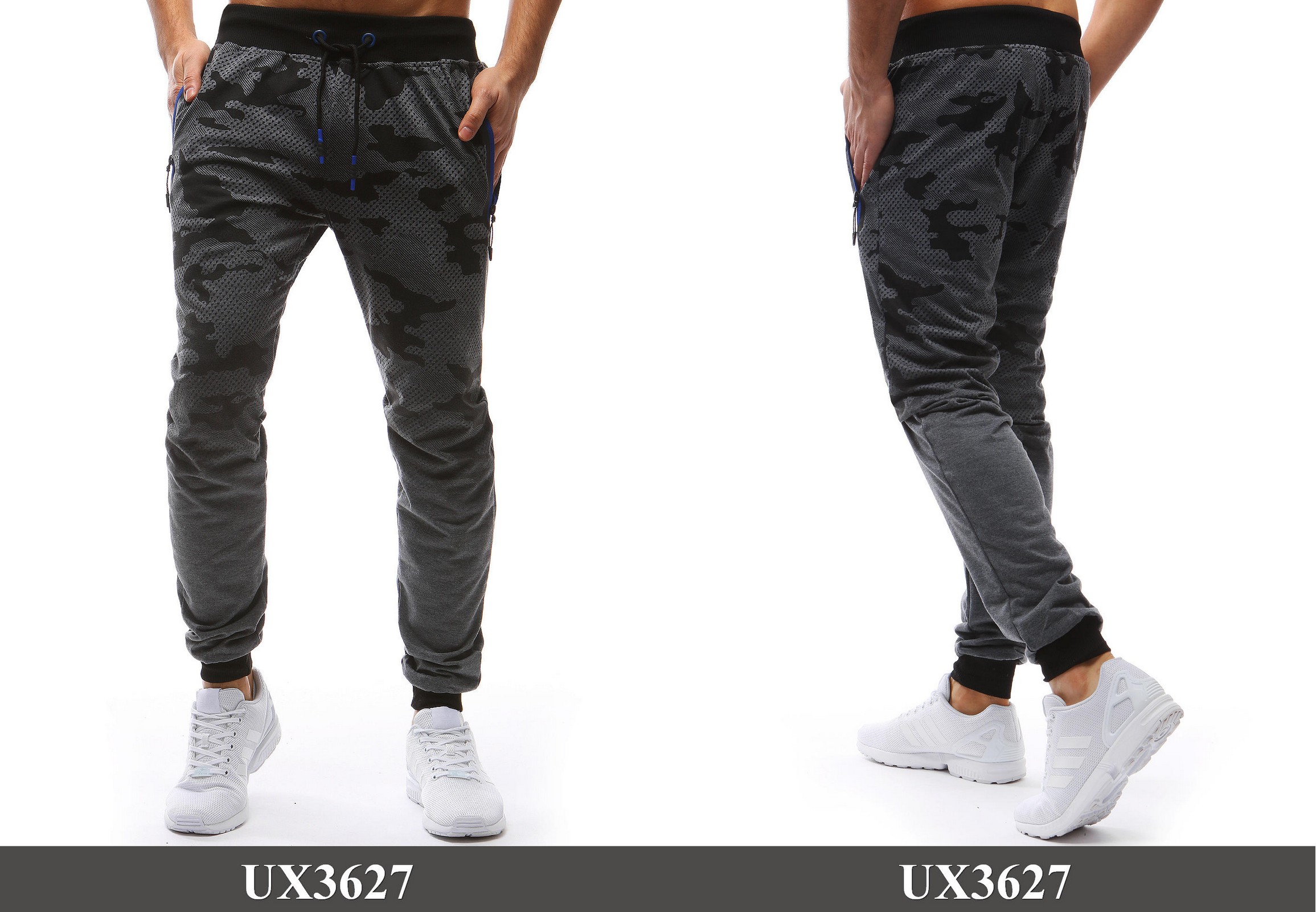 SPODNIE MĘSKIE DRESOWE JOGGERY KOLORY ox204 - M Rozmiar M