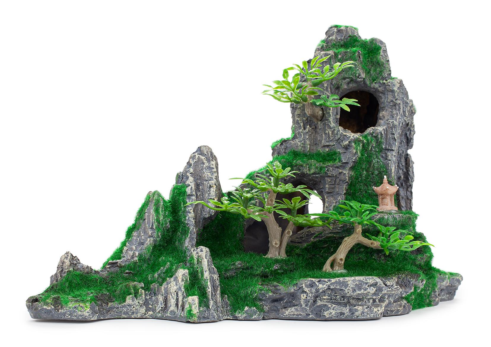 Akvarijní ozdoba Happet R132 skála 27 cm