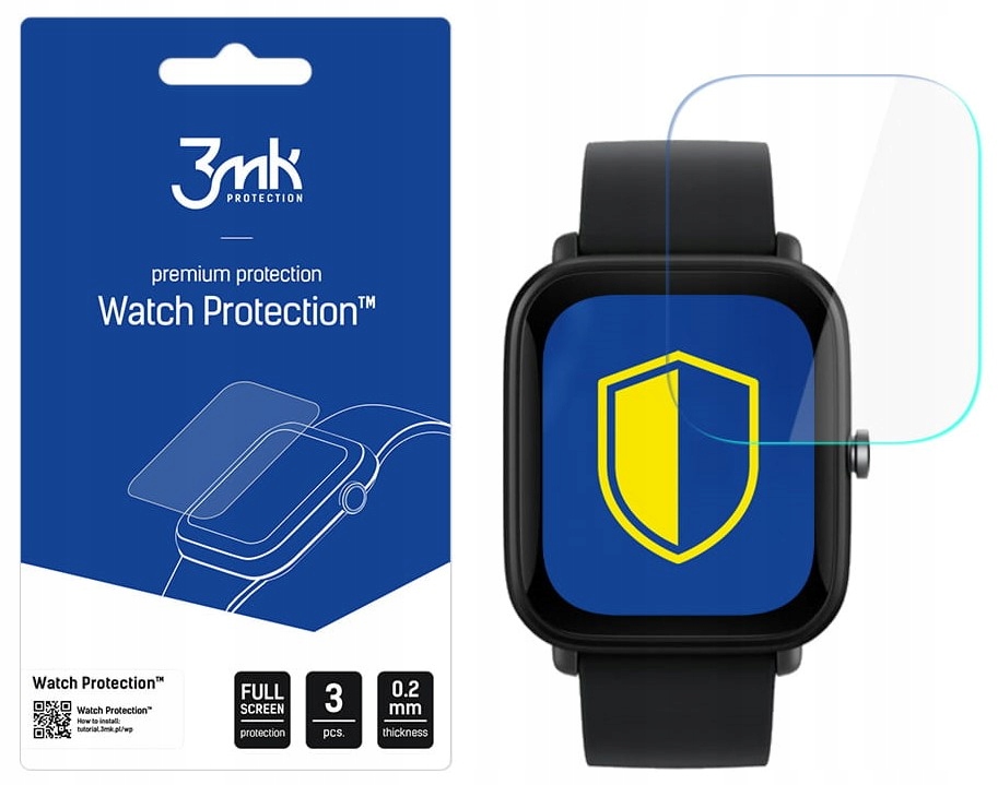 

3x 3MK Folia Na Ekran Do Xiaomi Amazfit Bip U