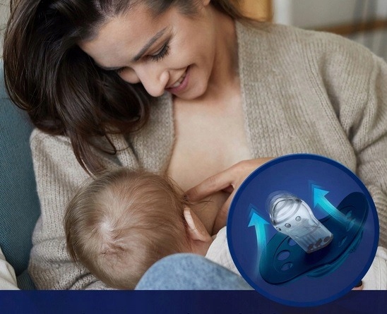 LOVI SMOCZEK SILIKONOWY DYNAMICZNY 0-3 M 2 SZT. STARDUST BLUE 22/892_BLUE Kod producenta 22/892_blue