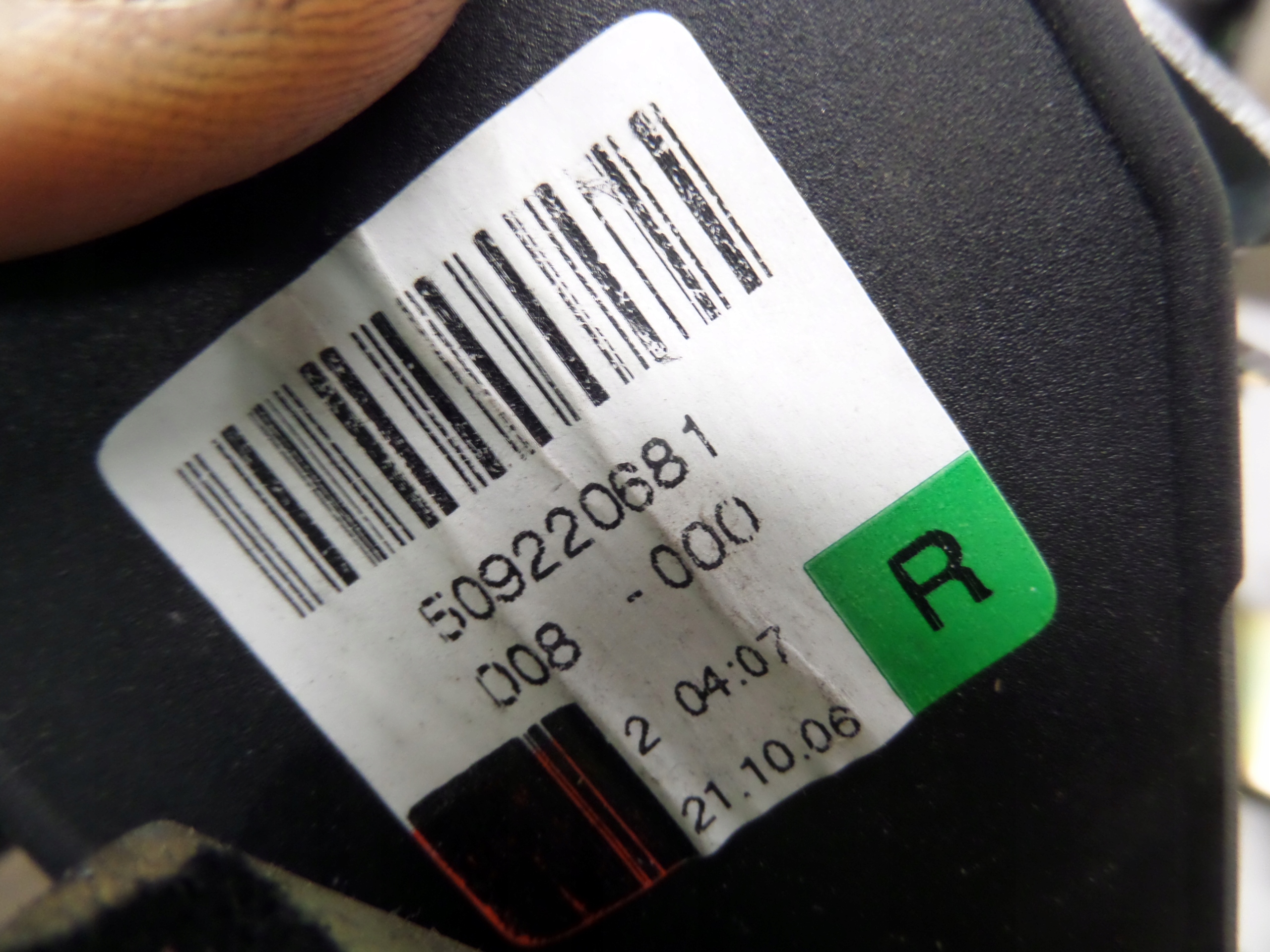Airbag AIRBAG Gurten SENSOR BRILLIANCE BS6 ZESTAW