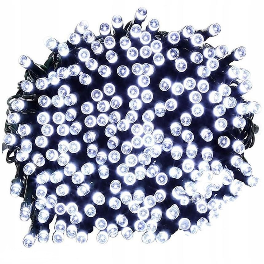

Lampki Świąteczne 300 Led Biały Zimny Flash 16,5M