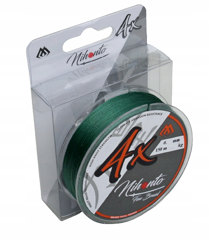 Plecionka Mikado Nihonto 0,10/150m 7,70kg Zielona